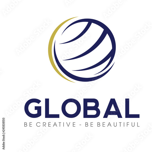 Global Transportation And Logistics Company Logo Vector Buy This