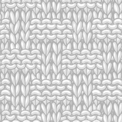 Wall Mural - Vector Basket Weave Stitch Pattern.