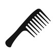 © Svitlana - Isolated object of brush and hair sign. Set of brush and hairbrush stock vector illustration.