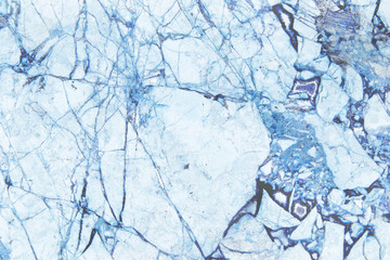 Wall Mural - blue marble texture background with high resolution, top view of natural tiles stone in luxury and s
