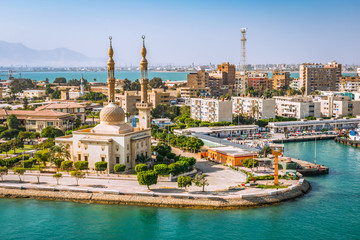 Fototapete - Port Said, Egypt