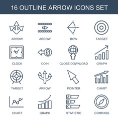 Poster - arrow icons
