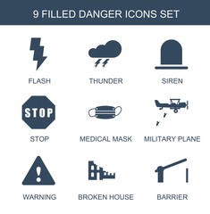 Poster - danger icons