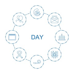 Poster - day icons