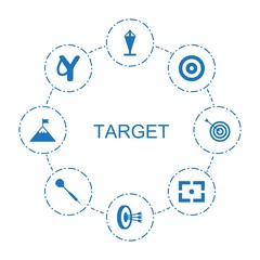 Poster - 8 target icons