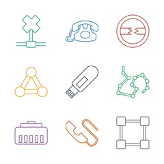 Poster - 9 connect icons