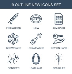 Canvas Print - new icons