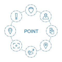 Poster - 8 point icons