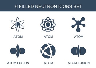 Sticker - 6 neutron icons