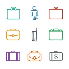 Sticker - brief icons