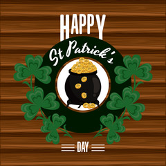 Saint patricks day card