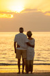© Darren Baker - Senior Couple Sunset Tropical Beach