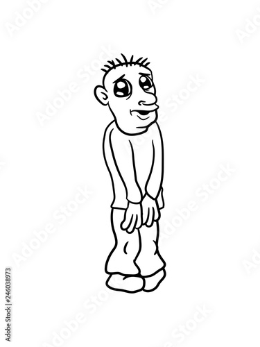 Schuchtern Angstlich Zuruckhaltend Comic Cartoon Clipart Traurig Unglucklich Schwach Unsicher Lustig Buy This Stock Illustration And Explore Similar Illustrations At Adobe Stock Adobe Stock