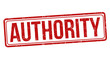 Authority sign or stamp
