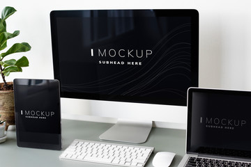 Sticker - Set of digital devices screen mockup