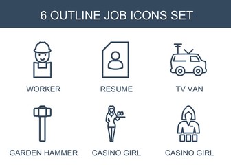 Poster - job icons