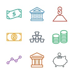 Poster - 9 investment icons