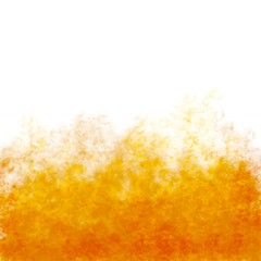 Wall Mural - abstract background with flowers and leaves