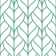 © anastasiiam - Stylish seamless pattern with green outline leaves