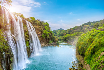 Wall Mural - Huangguoshu Falls, Guizhou, China..