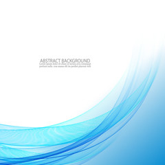 abstract wavy background blue wave vector background