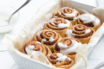 Canvas Print - Cinnamon rolls or cinnabon