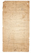 © darkbird - Old paper with scratches and stains texture isolated
