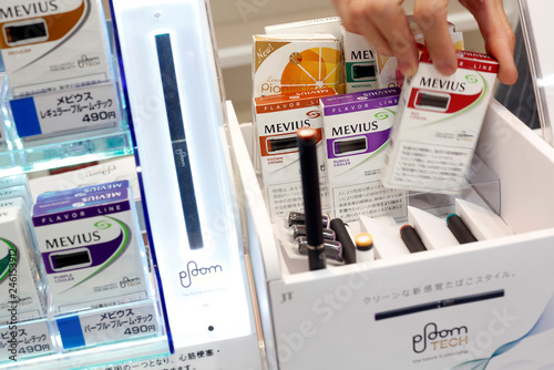 Japan Tobacco S Ploom Tech Smokeless Tobacco Device And Its Mevius Tobacco Capsules Are Displayed At Vape Studio In Tokyo Buy This Stock Photo And Explore Similar Images At Adobe Stock Japan Tobacco S Ploom Tech Smokeless Tobacco Device And Its Mevius Tobacco Capsules Are Displayed At Vape Studio In Tokyo Buy This Stock Photo And Explore Similar Images At Adobe Stock