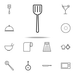 Aufkleber - kitchen spatula icon. kitchen icons universal set for web and mobile