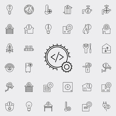 Aufkleber - automation sign icon. automation icons universal set for web and mobile