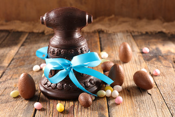 Wall Mural - chocolate easter egg