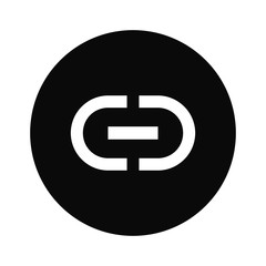 Fototapete - Link vector icon