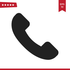 Fototapete - Phone icon vector