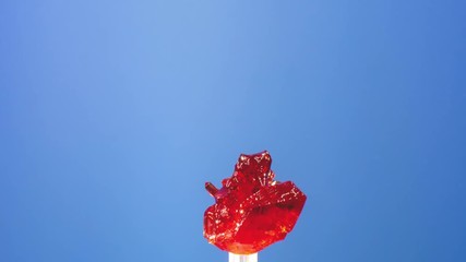 Poster - crystal growth time lapse