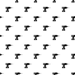 Poster - Drill pattern vector seamless repeating for any web design