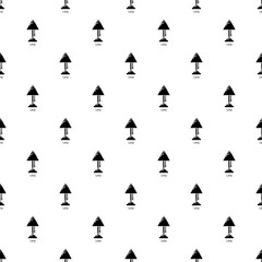 Poster - Lamp pattern vector seamless repeating for any web design