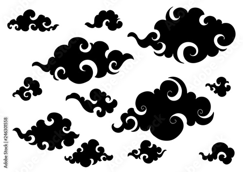 Chinese Cloud or Japanese cloud or Orientate cloud low detail