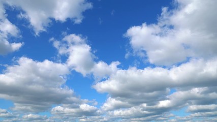 Wall Mural - timelapse of the clear sky