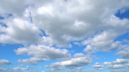 Wall Mural - timelapse of the clear sky
