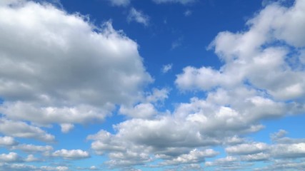 Wall Mural - the clear sky with a cloud