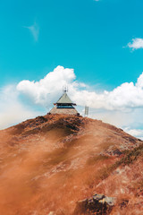 Canvas Print - Beautiful Australian Summer Landscape of Mount Hotham and Buller, Victoria, Australia. 