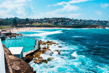 Bondi to Coogee walk in Sydney, New South Wales, Australia