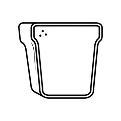 Poster - delicious bread toast icon