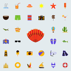 Aufkleber - sink flat icon. colored Summer icons universal set for web and mobile