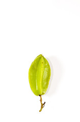 Wall Mural - Leaf Star fruit Close up