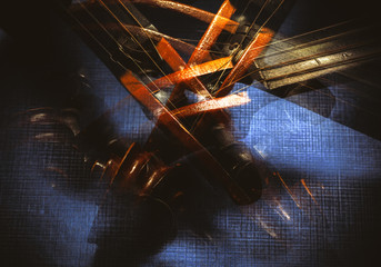 Poster - Abstract of Violin Parts