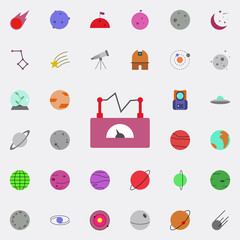 Aufkleber - Electra apparatus colored icon. Colored Space icons universal set for web and mobile