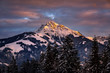 Sonnenuntergang auf dem Kitzbüheler Horn in Tirol