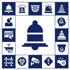 Poster -  attention icon set