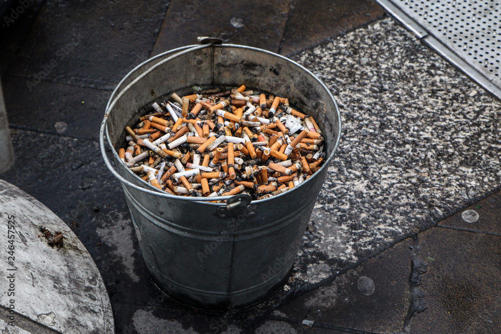 wooden cigarette for quitting Wooden cigarette pack and stubs for smoking cessation